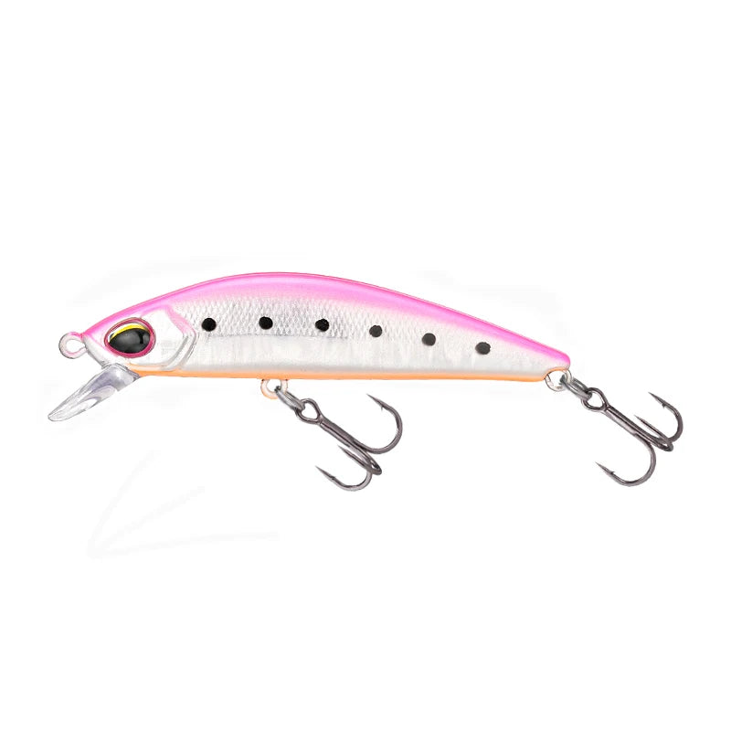 NEW  Japanese Design Pesca Wobbling Fishing Lure 63Mm 7.5G Sinking Minnow Isca Artificial Baits for Bass Perch Pike Trout