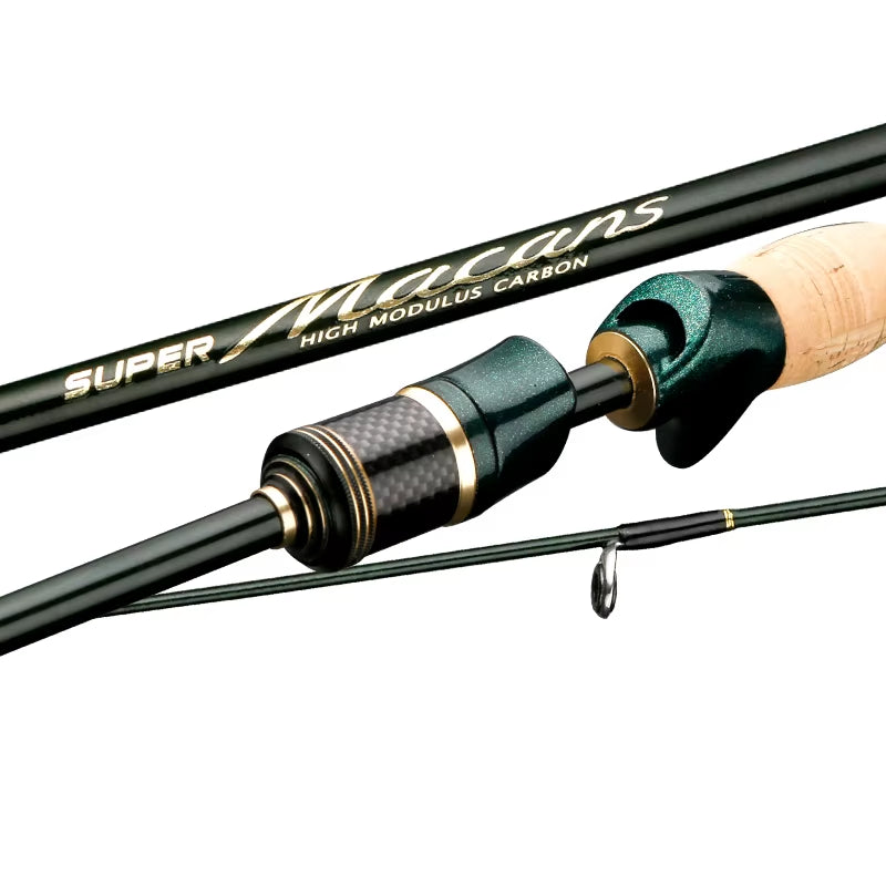 Spinning Casting Carbon Fishing Rod 4-5 Sections 1.8M/2.1M/2.4M Portable Travel Rod Spinning Fishing Rods Fishing Tackle