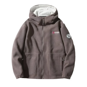 Export to Norway: Single Foreign Trade Fleece Jacket with Added Velvet and Thickened Outdoor Double-Layer High-Density Men'S