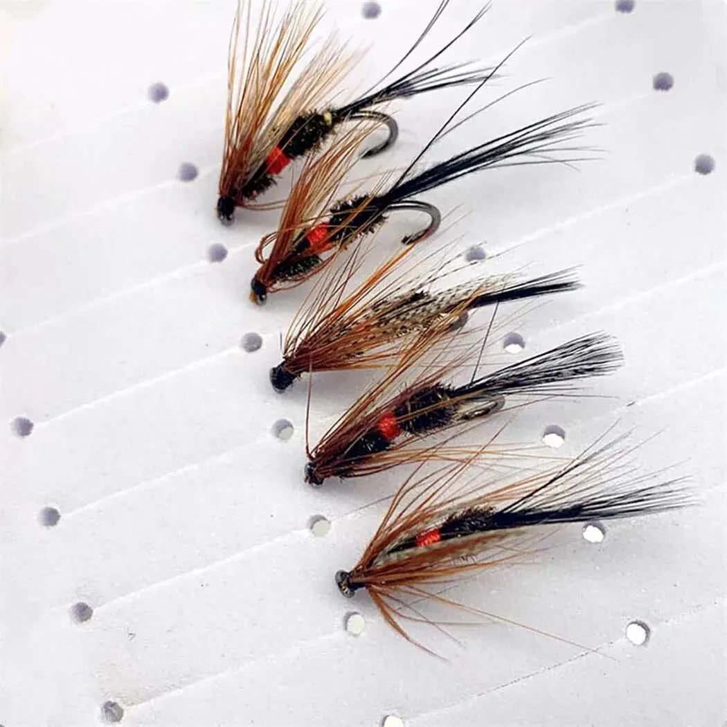 5/10/20Pcs Insects Flies Fly Fishing Lures Dragonfly Topwater Bait Dry Fliestrout Artificial Caddisfly Dries