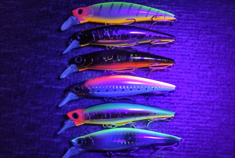 High Quality Sinking Minnow 90Mm 31G Laser Hard Professional Seawater Swimbait Artificial Bait Equipped Pesca Fishing Lure