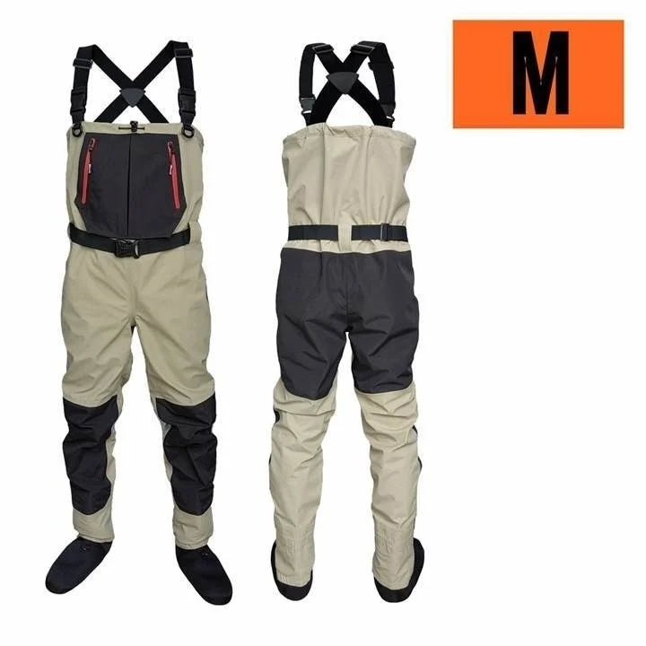 Fly Fishing Children to Adults Waders Neoprene Foot for Men Raft Hunting Quick-Dry Waterproof and Breathable