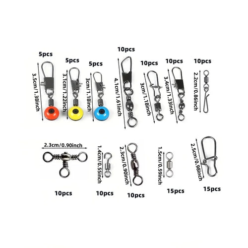 115 Fishing Connector Set, Quick Change Spinner, Quick Change Spinner, Quick Change Spinner