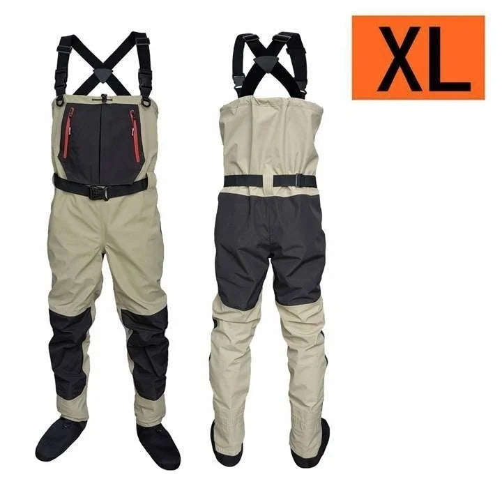 Fly Fishing Children to Adults Waders Neoprene Foot for Men Raft Hunting Quick-Dry Waterproof and Breathable