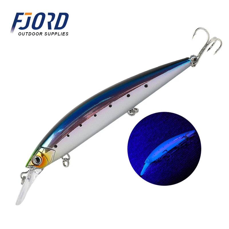 110S 37G 90S 29G 70S 17G Heavy Sinking Minnow Fishing Lures Saltwater Freshwater Long Casting Sea Artificial Bait Jerkbait