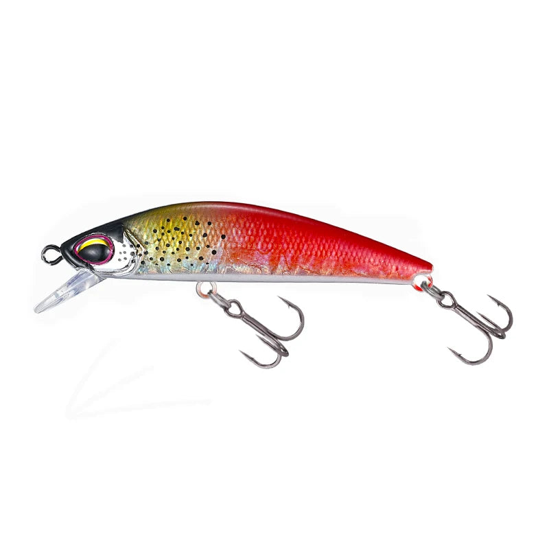 NEW  Japanese Design Pesca Wobbling Fishing Lure 63Mm 7.5G Sinking Minnow Isca Artificial Baits for Bass Perch Pike Trout